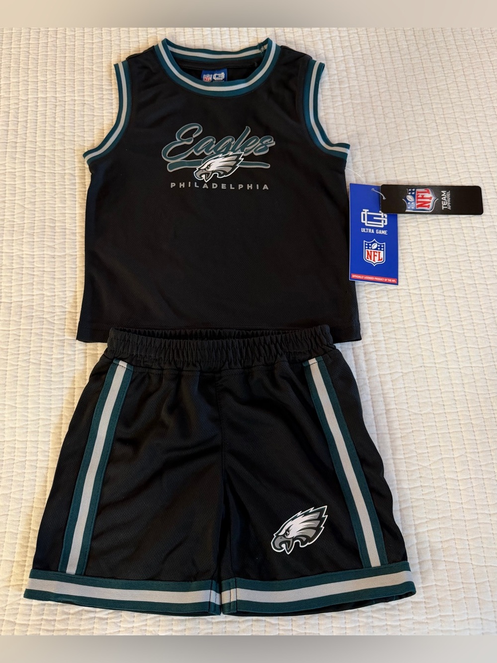 NFL Kids Philadelphia Eagles Tank Top & Shorts matching set - NWT!